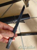 KATANA FANTASY - KATANA NERA Replica COLLEZIONE, Con 4 Kunai E 2 Stelle Ninja KATANA FANTASY - KATANA NERA Replica COLLEZIONE, Con 4 Kunai E 2 Stelle Ninja
