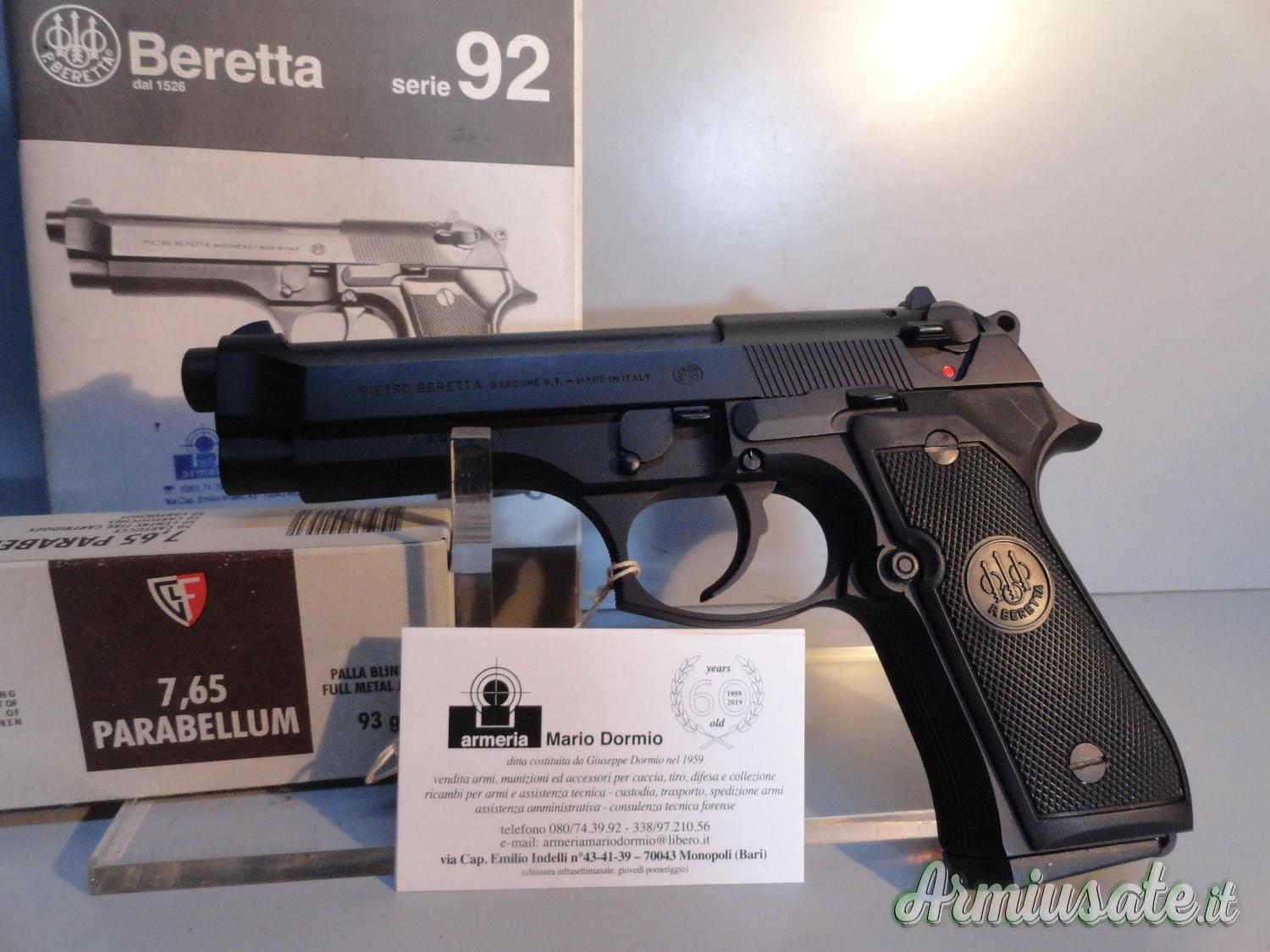 Beretta mod. 98.F cal. 7,65 parabellum Beretta mod. 98.F cal. 7,65 parabellum