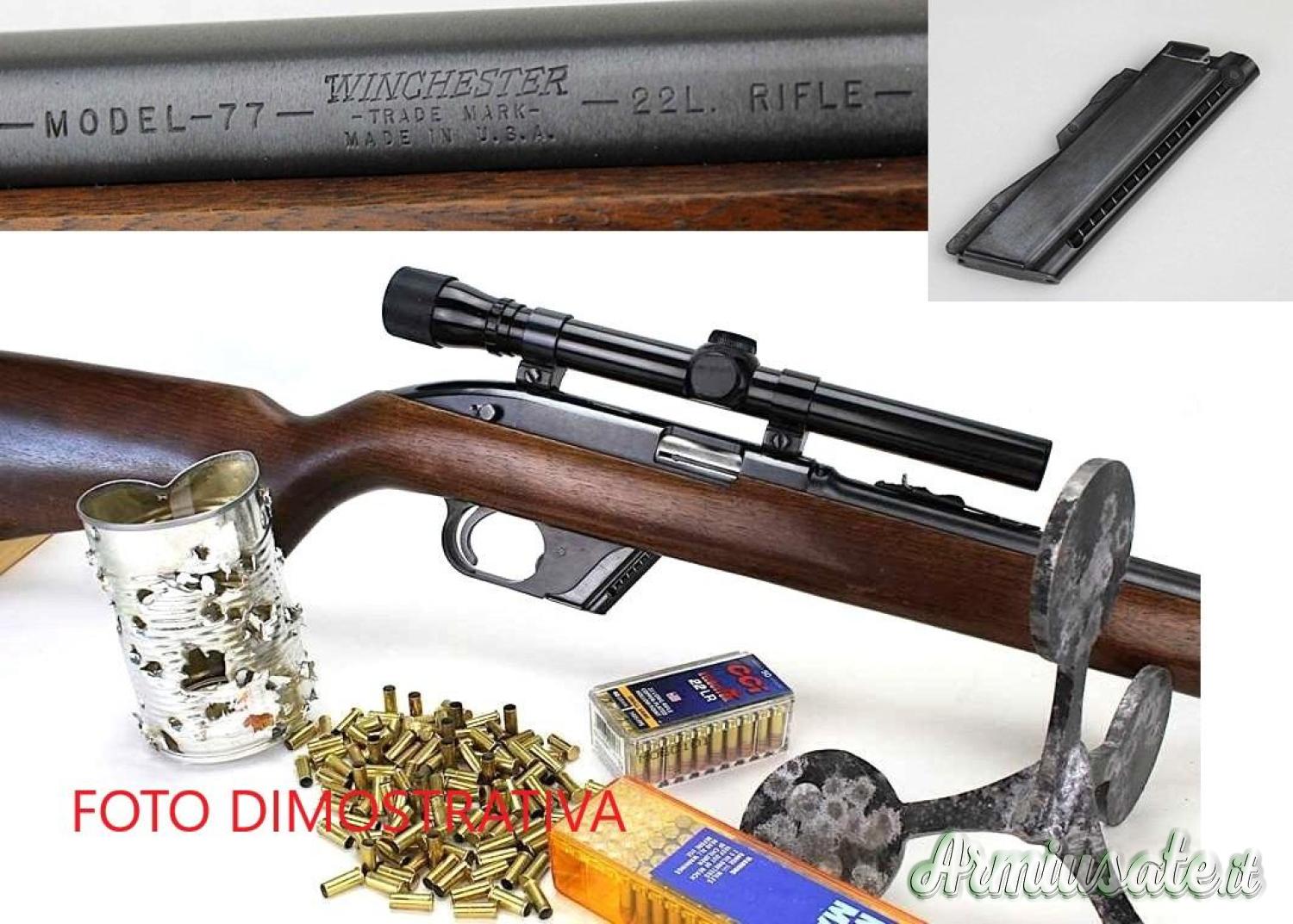 per Carabina Winchester mod. 77 cal. 22 lr per Carabina Winchester mod. 77 cal. 22 lr