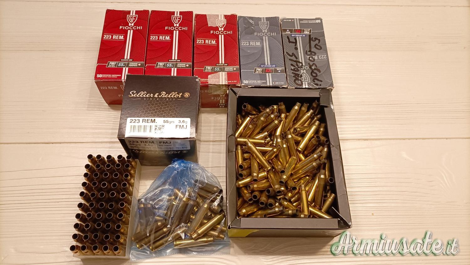 Accuracy bossoli .223 Remington Accuracy bossoli .223 Remington