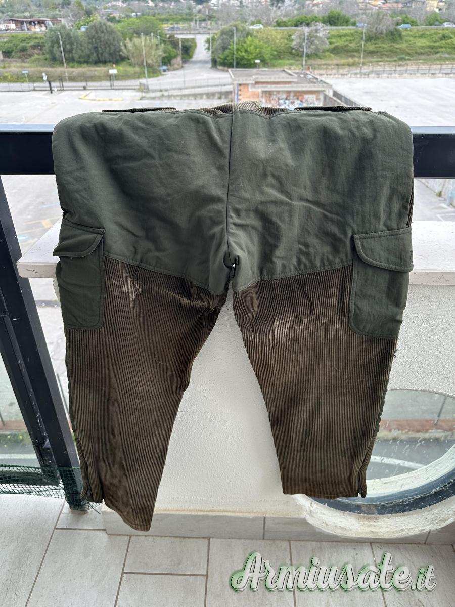 Pantalone Beretta in velluto elasticizzato Pantalone Beretta in velluto elasticizzato