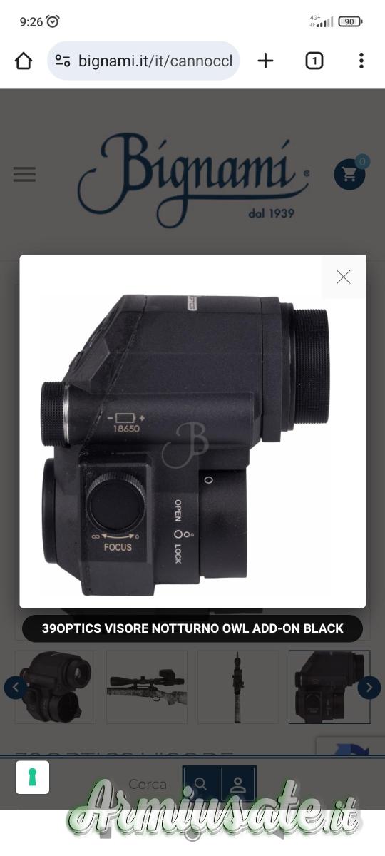 Visore notturno 39Optics OWL wifi Visore notturno 39Optics OWL wifi