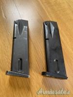 Caricatore per pistola Beretta serie 90 cal. 9x21 e 9 Parà Caricatore per pistola Beretta serie 90 cal. 9x21 e 9 Parà