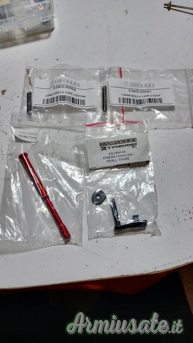 Vendo ricambi nuovi per tanfoglio stock 1/2/3 ecc Vendo ricambi nuovi per tanfoglio stock 1/2/3 ecc