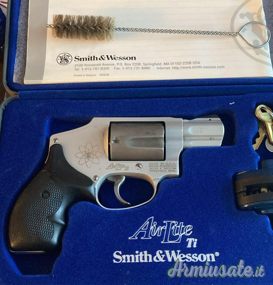 Smith & Wesson Airlite Ti .38 Special  |  9x29mmR Smith & Wesson Airlite Ti .38 Special  |  9x29mmR