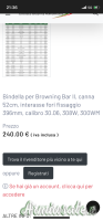 Bindella Tony Sistem X Browning Bar II Bindella Tony Sistem X Browning Bar II