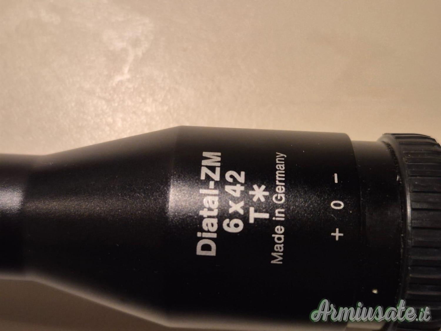 Zeiss Diatal-ZM 6x42 torretta/attacco Blaser Zeiss Diatal-ZM 6x42 torretta/attacco Blaser