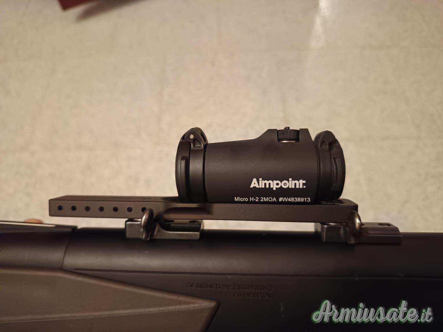 Aimpoint H2 2 moa completo di basetta e sgancio rapido leupold Aimpoint H2 2 moa completo di basetta e sgancio rapido leupold