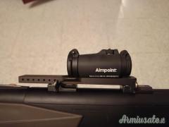 Aimpoint H2 2 moa completo di basetta e sgancio rapido leupold