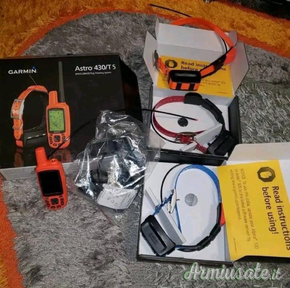 Dispositivo portatile GARMIN Astro 430 e collare TT15, Dispositivo portatile GARMIN Astro 430 e collare TT15,