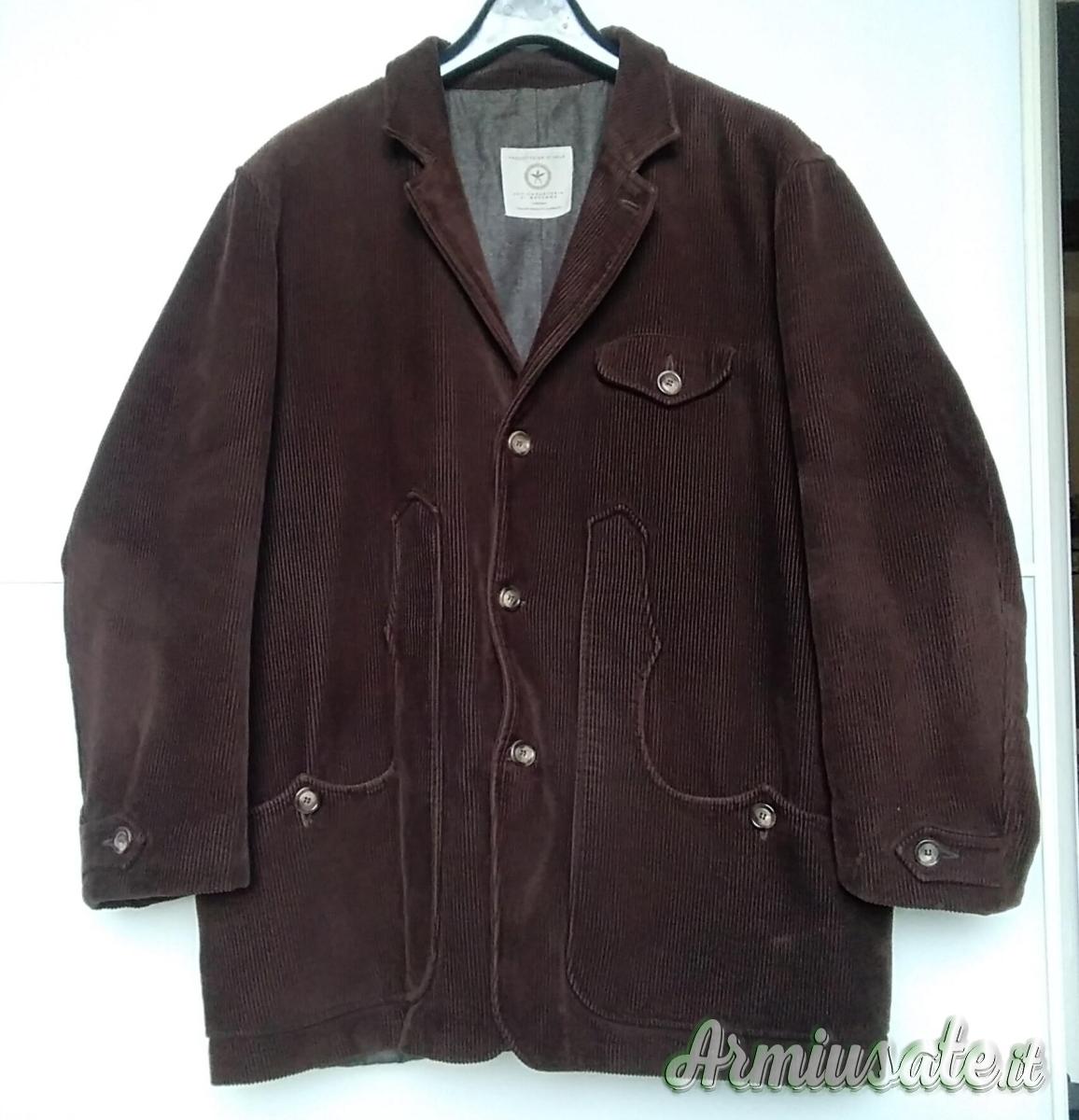 giacca maremma BREMA in velluto tg 54 giacca maremma BREMA in velluto tg 54