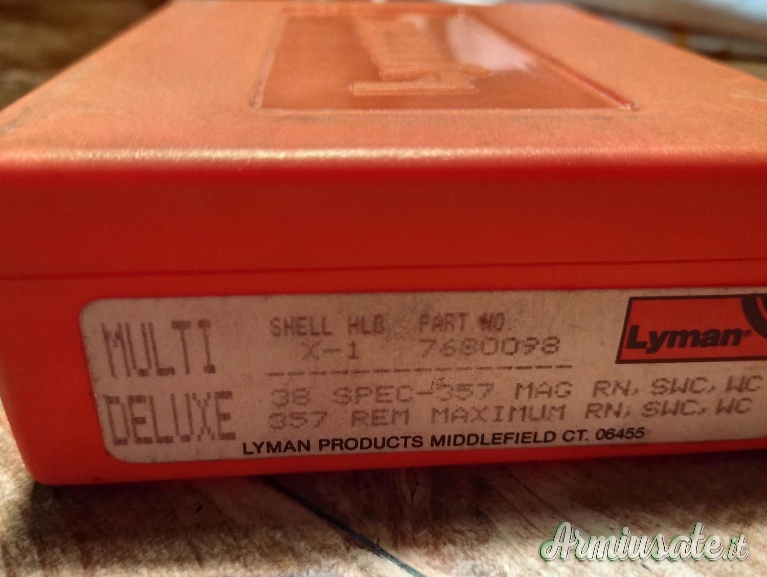 Dies Lyman 357 magnum/38 special Dies Lyman 357 magnum/38 special