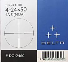 DELTA TITANIUM HD 4-24X50 DELTA TITANIUM HD 4-24X50