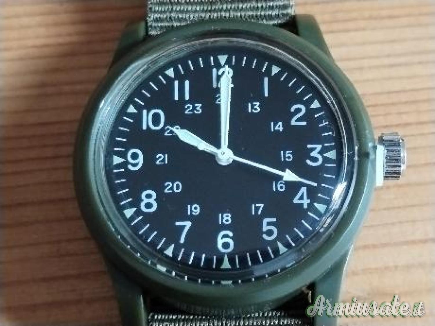 Orologio da polso tipo dotazione USA Vietnam Orologio da polso tipo dotazione USA Vietnam