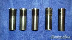 SERIE 5 STROZZATORI CAL. 20, LUNGHEZZA CM. 5,1, PER FUCILI FRANCHI. SOLO TEL. SERIE 5 STROZZATORI CAL. 20, LUNGHEZZA CM. 5,1, PER FUCILI FRANCHI. SOLO TEL.
