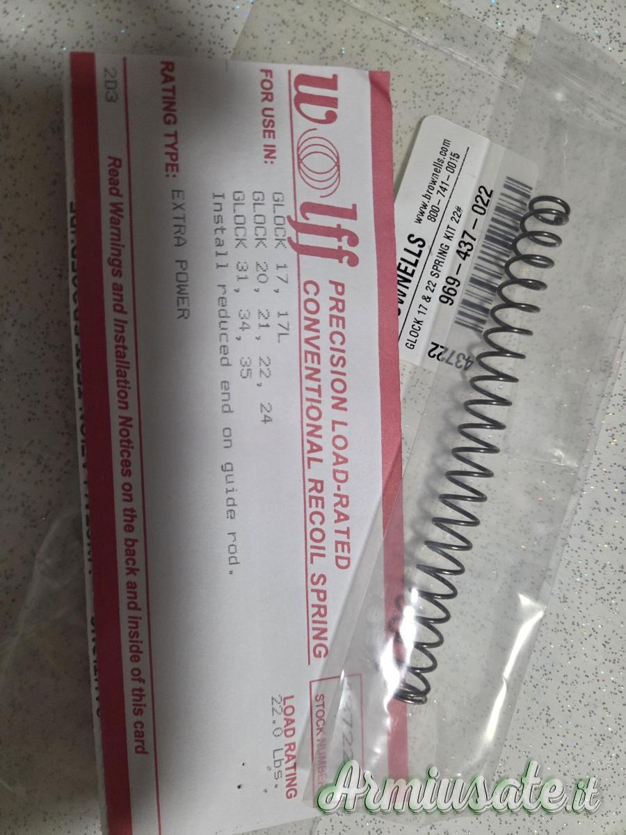 Guidamolla e molla toni system glock Guidamolla e molla toni system glock