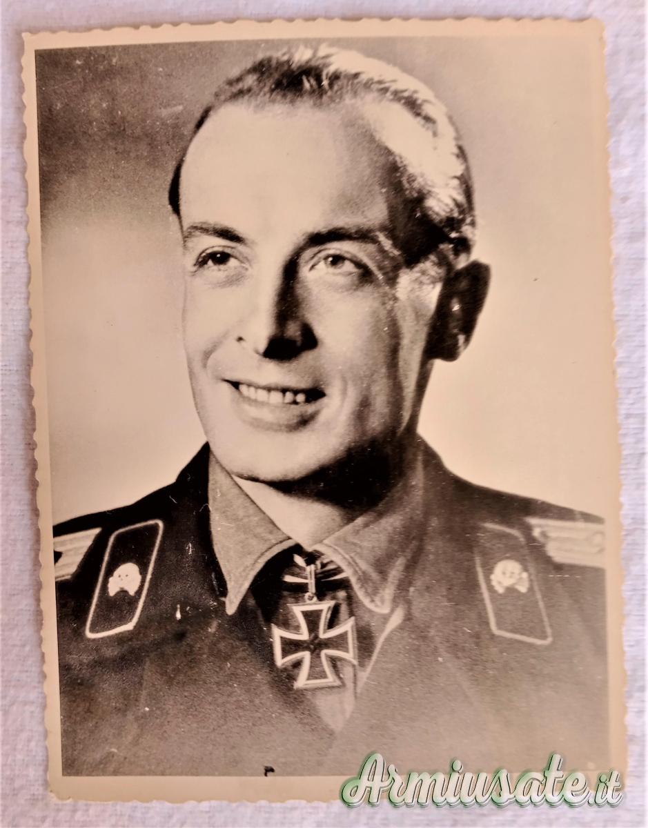 Fotografia epoca nazista Hauptmann Wolfgang Darius “20^ Panzer-Division” del HEER-WEHRMACHT Fotografia epoca nazista Hauptmann Wolfgang Darius “20^ Panzer-Division” del HEER-WEHRMACHT