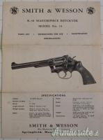 Smith & Wesson K14 Masterpiece .38 Special  |  9x29mmR Smith & Wesson K14 Masterpiece .38 Special  |  9x29mmR