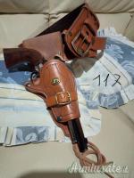 CINTURONE COMPLETO DI FONDINA IN CUOIO PER COLT CINTURONE COMPLETO DI FONDINA IN CUOIO PER COLT