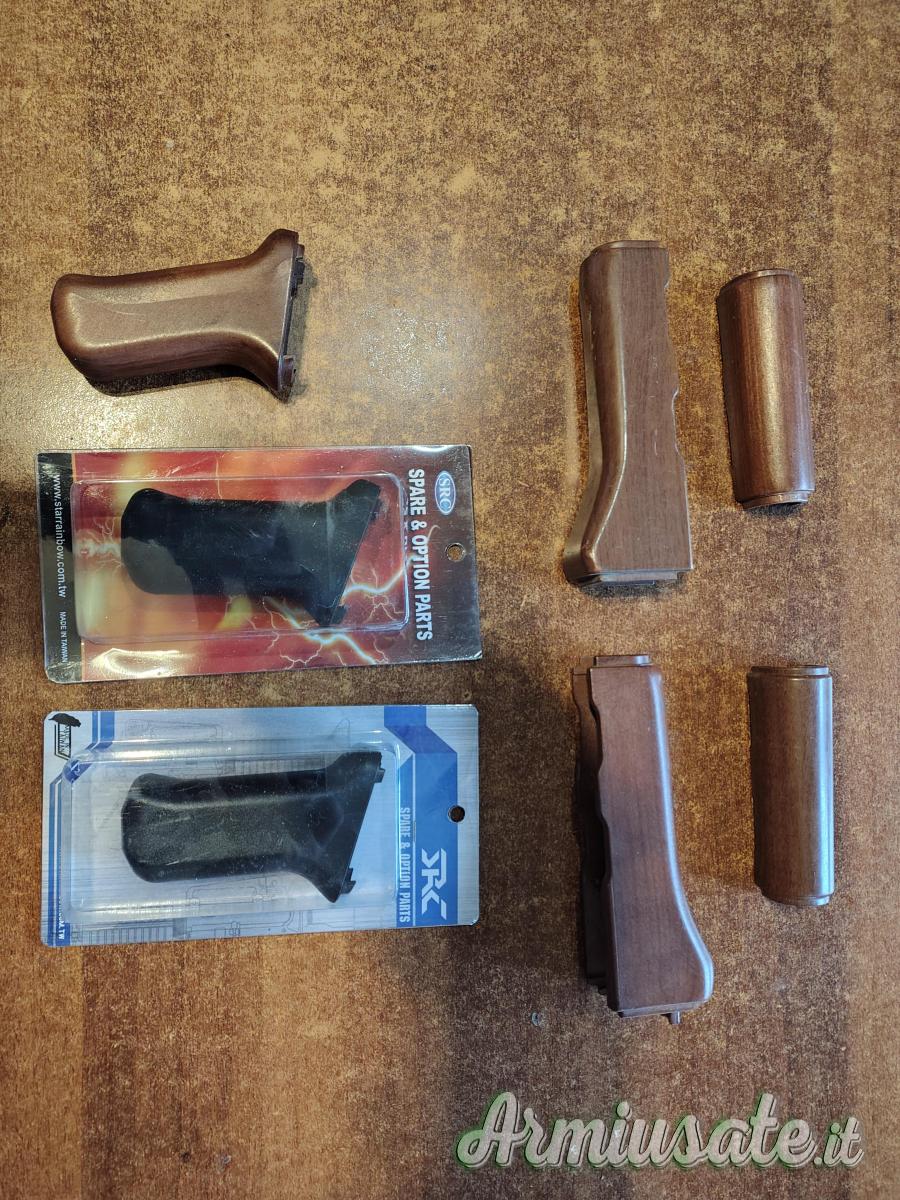 Pistol grip/handguard per ak Pistol grip/handguard per ak