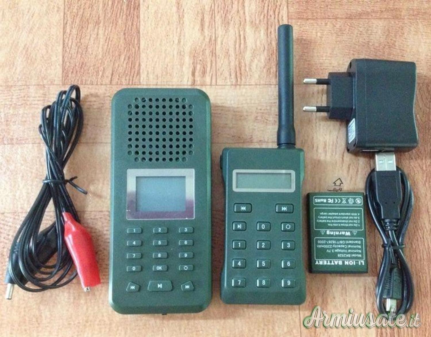 Richiamo caccia mp3 20w con telecomando potentissimo nuova versione 2025 Richiamo caccia mp3 20w con telecomando potentissimo nuova versione 2025