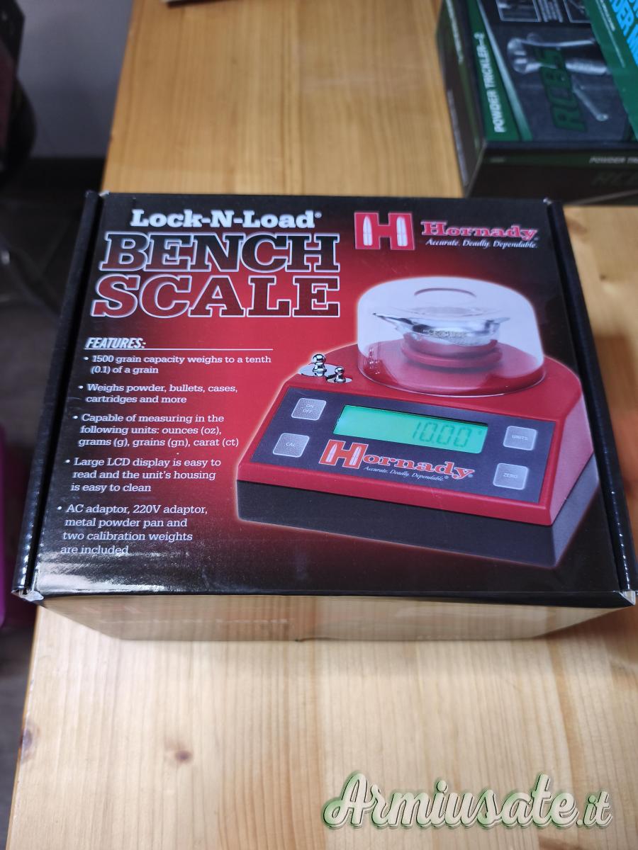 Bilancia elettrica Hornady Benché Scale Bilancia elettrica Hornady Benché Scale
