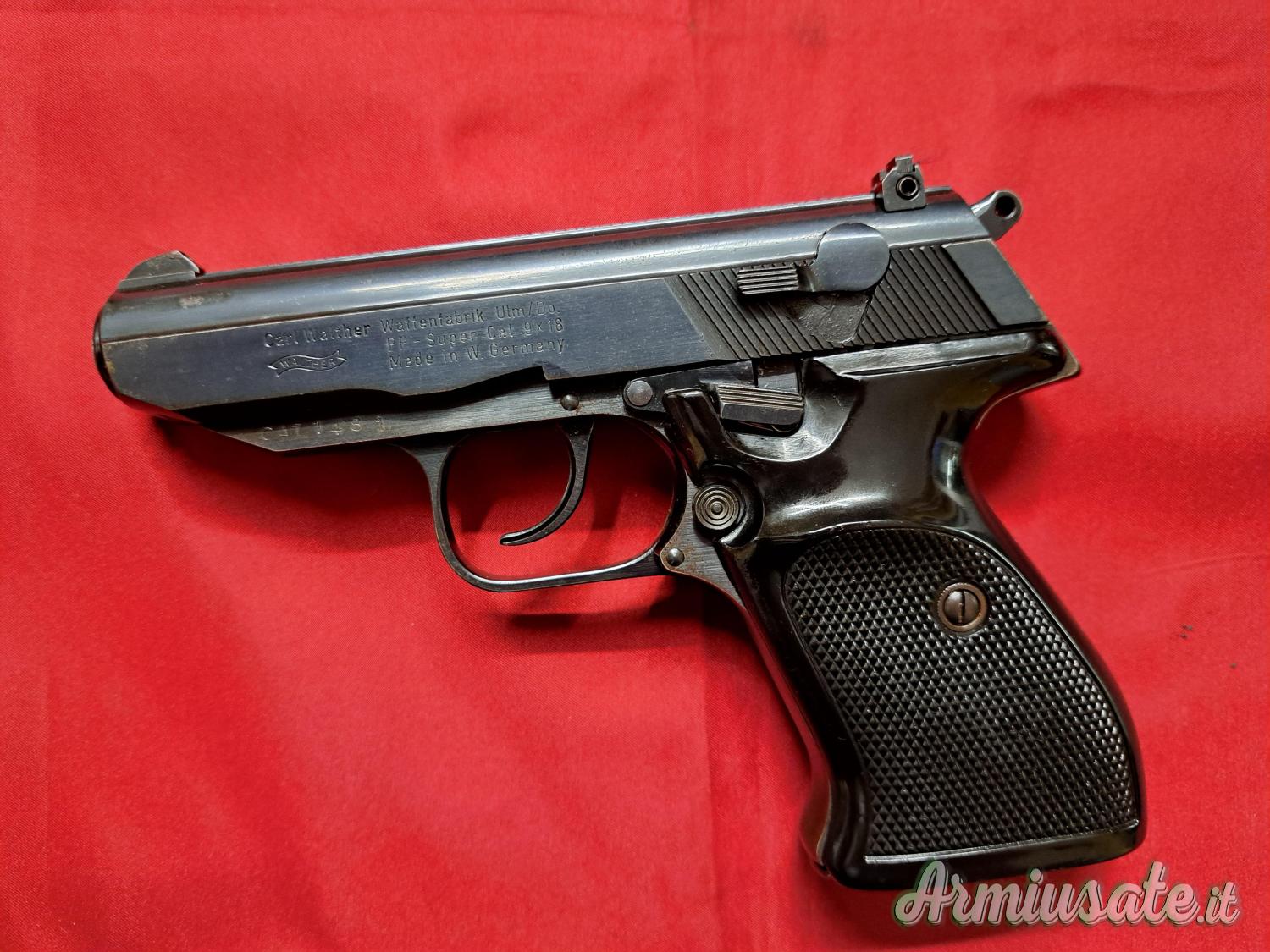 Walther mod PP Super cal. 9x18 (9mm Police) Walther mod PP Super cal. 9x18 (9mm Police)