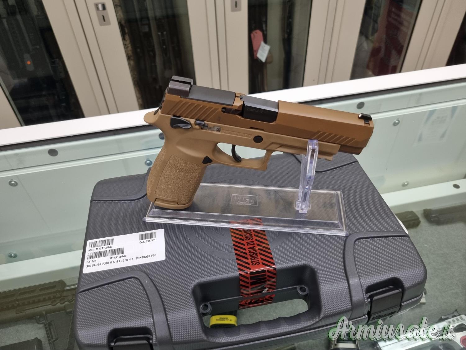 SIG-Sauer P320 M17 9x19mm Parabellum | Luger | NATO SIG-Sauer P320 M17 9x19mm Parabellum | Luger | NATO