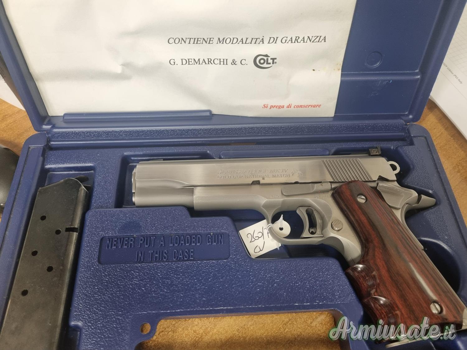 Colt GOLD CUP .45 Hirtenberger  | .45 Italian  | .45 Automatic Short Colt GOLD CUP .45 Hirtenberger  | .45 Italian  | .45 Automatic Short