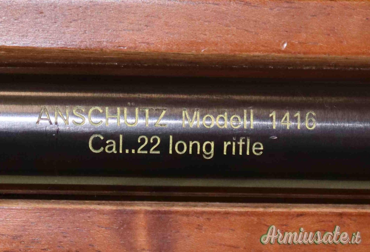 Carabina  Anschutz  Mod.1416  Cal.22LR Sportiva Carabina  Anschutz  Mod.1416  Cal.22LR Sportiva