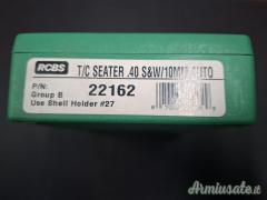 Taper Crimp Seater Dies RCBS calibro 40 S&W – 10mm Auto Gruppo B #22162 Taper Crimp Seater Dies RCBS calibro 40 S&W – 10mm Auto Gruppo B #22162