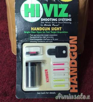 Hi viz mirino a fibra ottica per Kimber