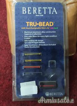Beretta mirini Tru-Bead in fibra ottica Truglo