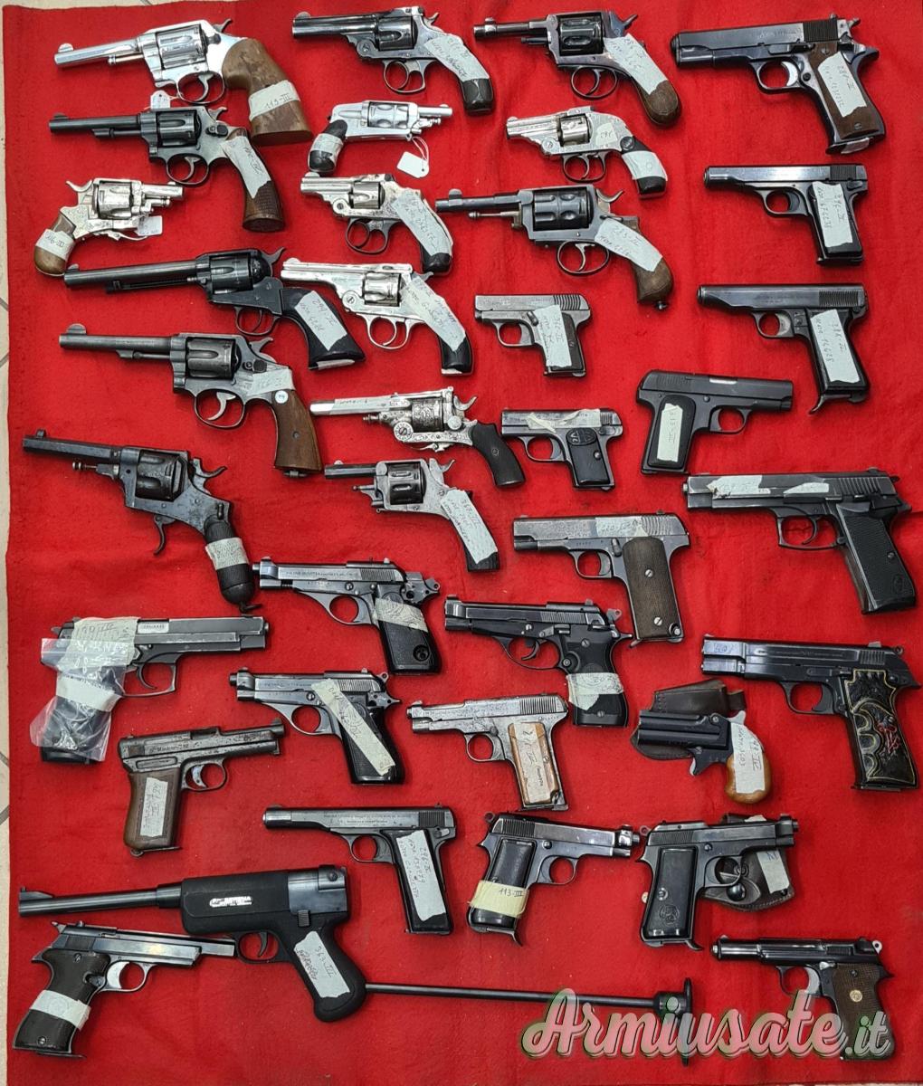 Beretta LOTTO REVOLVER E SEMIAUTO 9x21mm IMI Beretta LOTTO REVOLVER E SEMIAUTO 9x21mm IMI