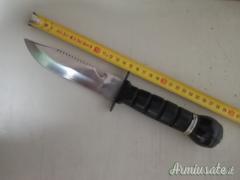 Coltello Lama Fissa da Caccia Pesca Campeggio