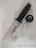 Coltello Lama Fissa da Caccia Pesca Campeggio