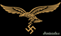 Rara tazza da latte, thè e/o caffè con sottopiatto d’epoca nazista servizio superiore per LUFTWAFFE