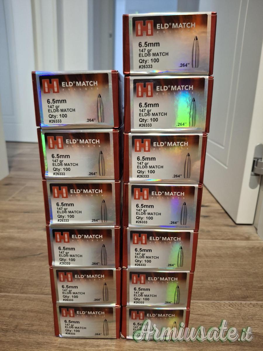 Hornady Eld M 147 cal 6,5 Hornady Eld M 147 cal 6,5