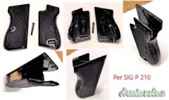 Per SIG P 210 nere in ABS Per SIG P 210 nere in ABS
