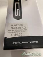 Ottica di marca 39optics modello 3-9x40 usata