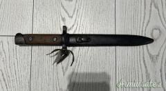 BAIONETTA+FODERO  1891 LAMA FISSA COMPLETA PERFETTA