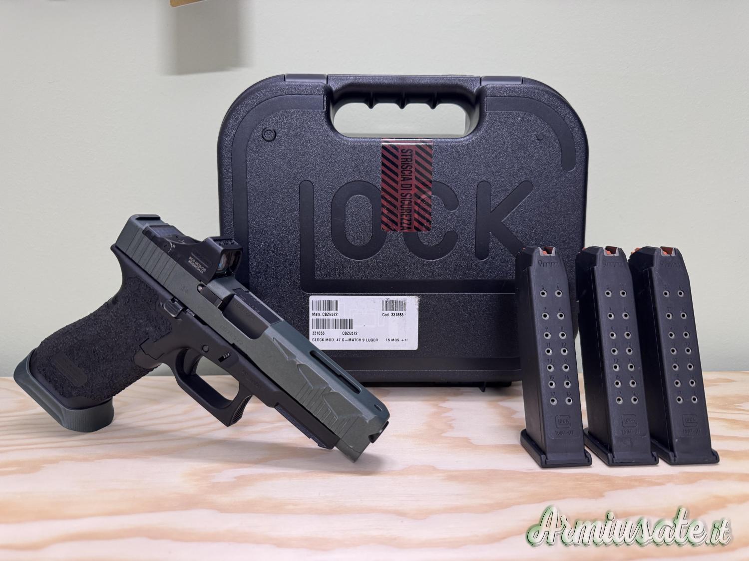 Glock 47 G-MATCH 9x19mm Parabellum | Luger | NATO Glock 47 G-MATCH 9x19mm Parabellum | Luger | NATO