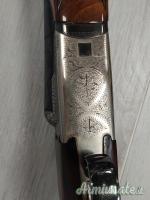 Doppietta Marca Fratelli Gamba, Cal. 12, Canne 68 4/2, Monogrillo, Estrattori Automatici.