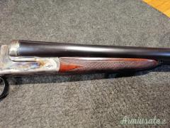 Doppietta Francotte, Cal. 12, Canne 72 - 2/1, Bigrillo, Bascula Tartarugata, Calcio Inglese.