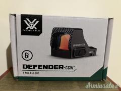 RED DOT – VORTEX – DEFENDER-CCW™ 6 MOA MICRO RED DOT