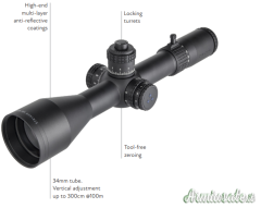 Vendesi bellissima ottica Delta STRYKER HD 4,5-30-56 FFP (primo piano focale)