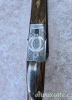 Doppietta Fratelli Rizzini R2 cal 12 canne 65 CL/3 incisione Patelli proveniente da collezione