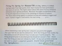 Accessori ricambi mauser svedese mod 96 / 38 / 94