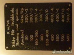 Accessori ricambi mauser svedese mod 96 / 38 / 94