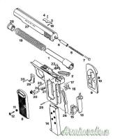 Molla Cane / Sicura Fn Browning 1910 e 10/22